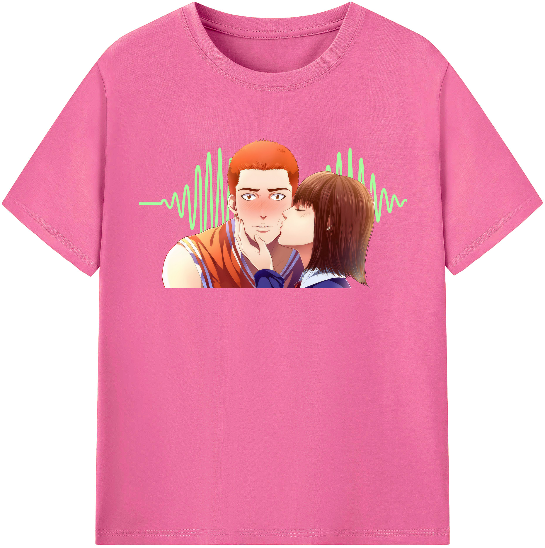 （画像用） SLAM DUNK／スラムダンク レディースカジュアルプリントTシャツ（綿100％）